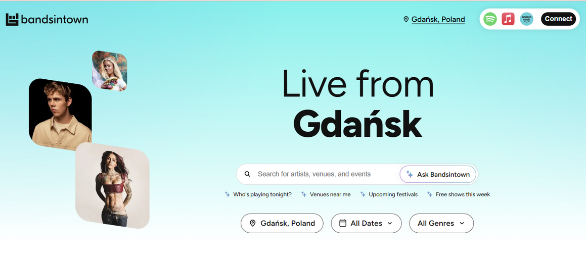 Bandsintown: Follow the Artists You Already Like