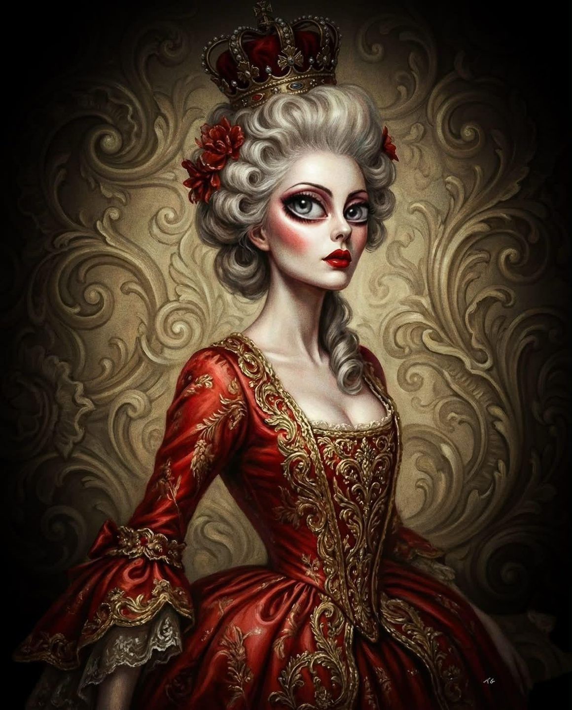 painting by Tiago Azevedo