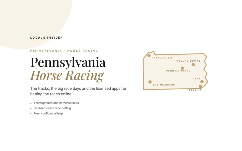 Pennsylvania Horse Racing Betting: Tracks, Big Races, OTBs & Licensed Apps