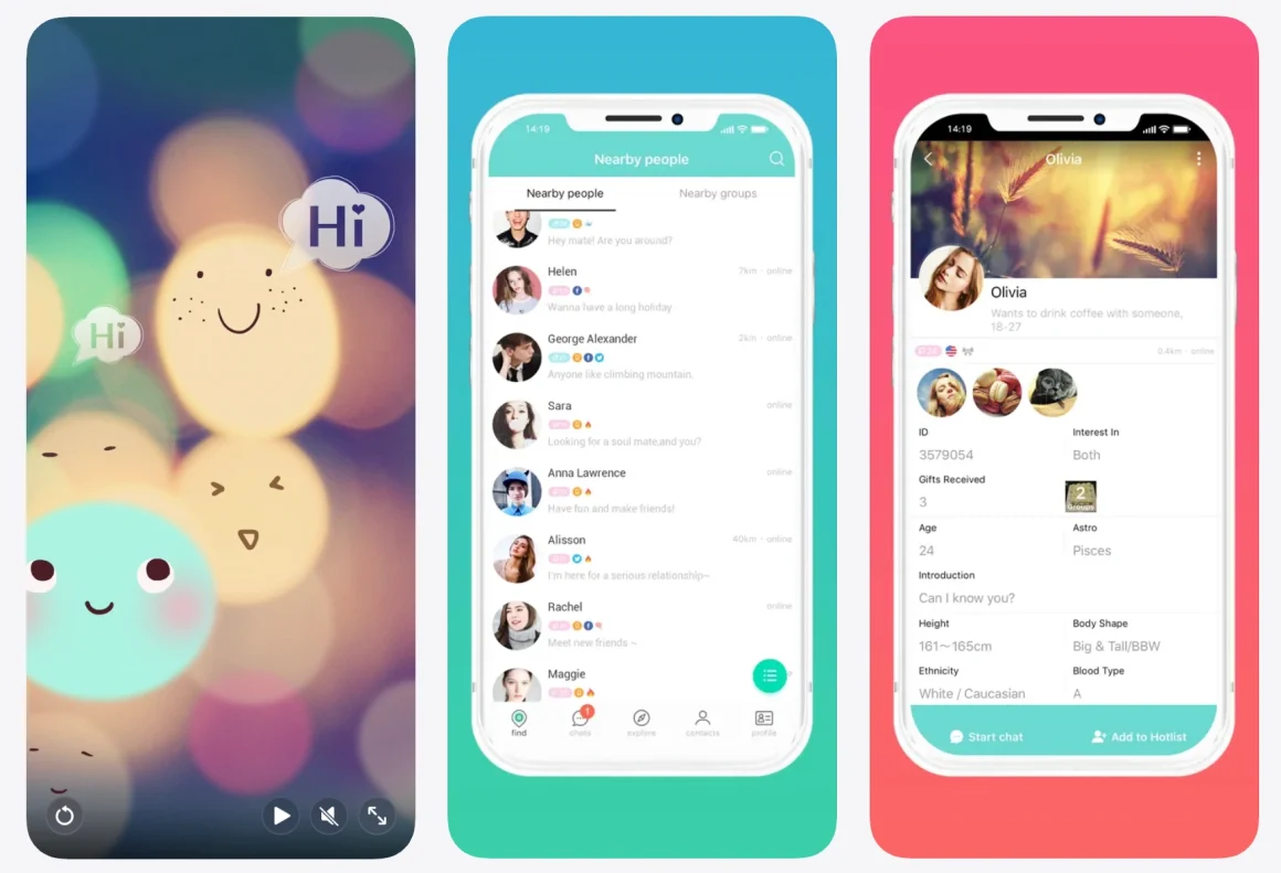 SayHi chat App
