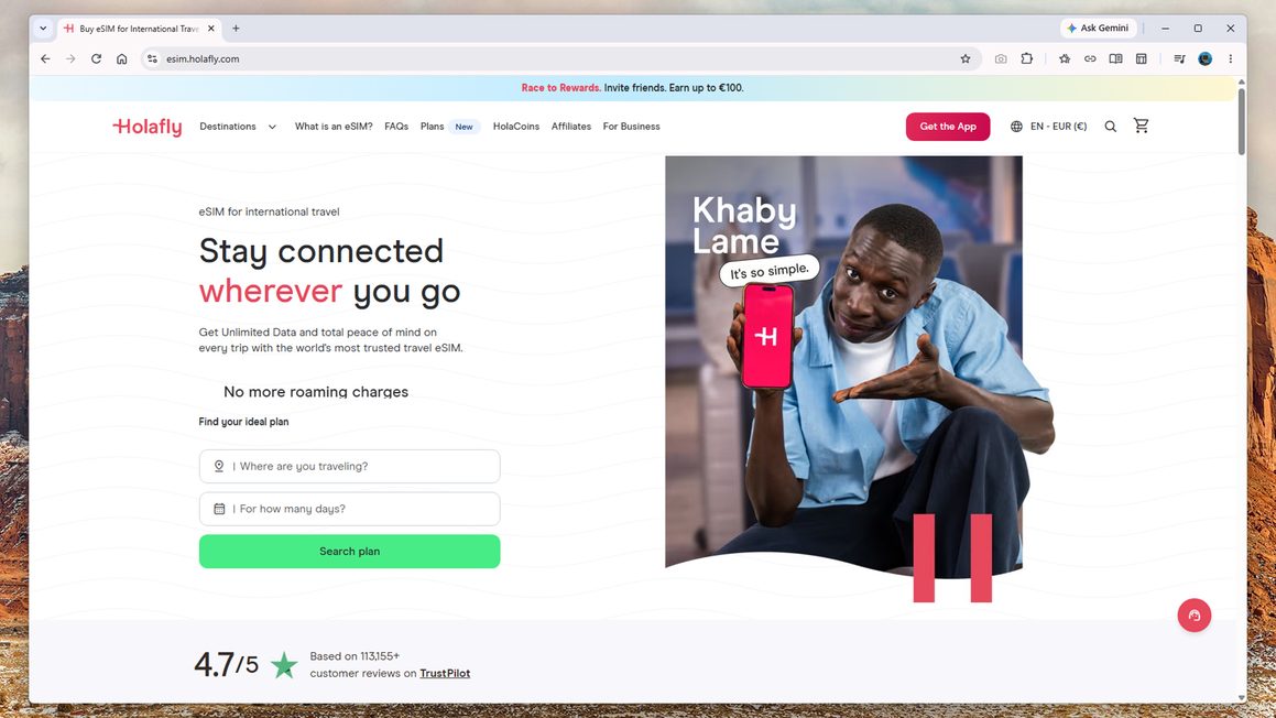 holafly - European esim provider