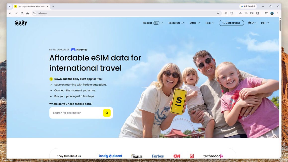 Saily esim Europe