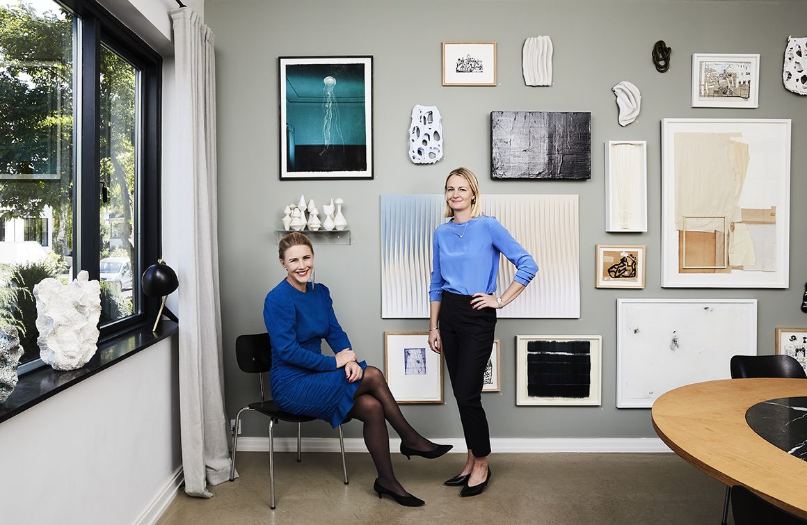 Anne Aarsland og Mette Helena Rasmussen - Kunstsalonen København