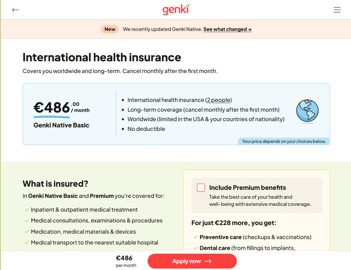 Genki Native Quote and what it covers