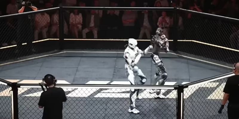 Robot Fight Robot Boxing in Shenzhen