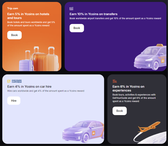 Yesim rewards and offers