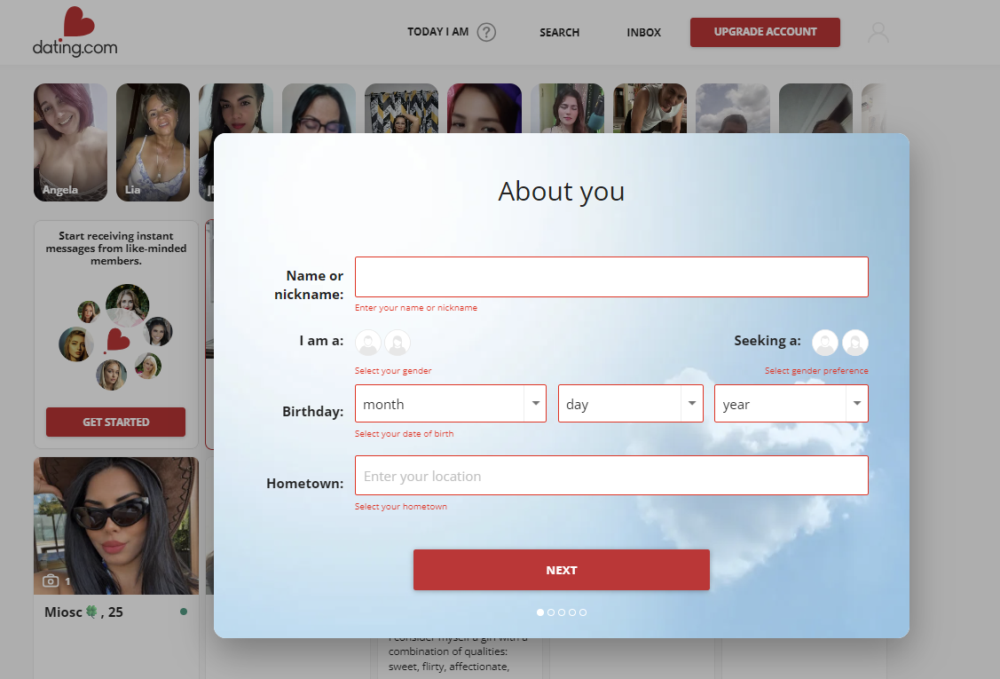 dating com review