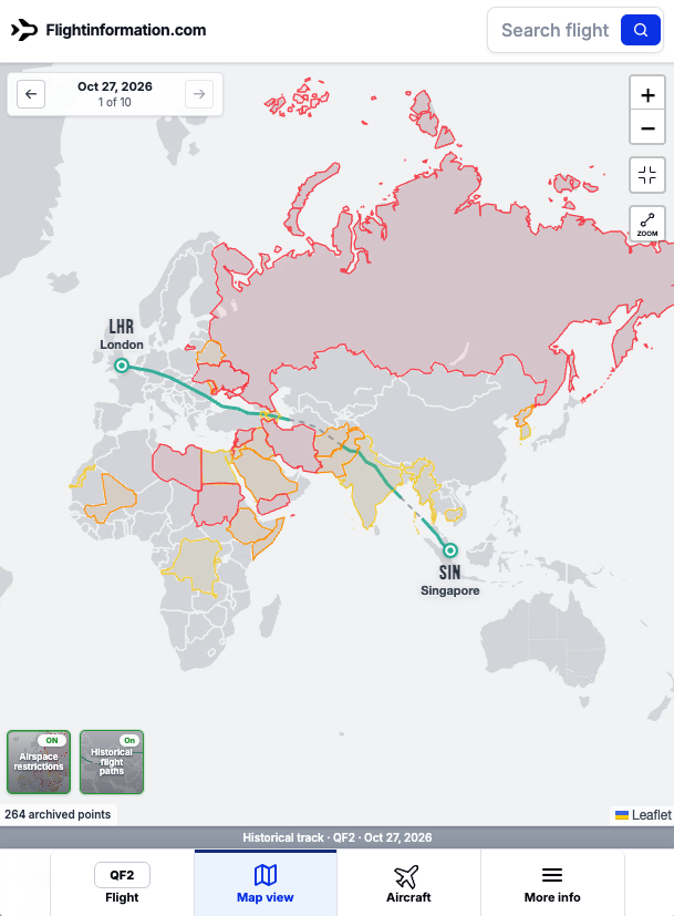 flightinformation com flight tracking website